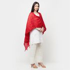 Cotton Printed Dupatta, Red, small image number null