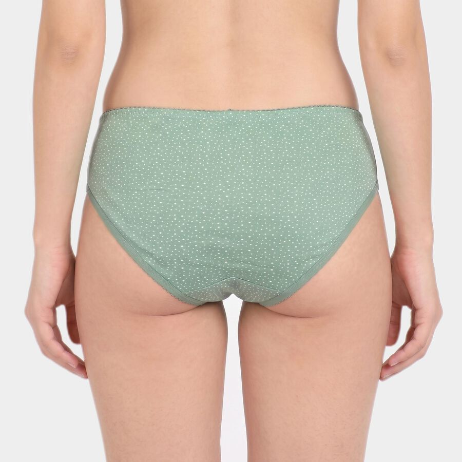 Women's Assorted Regular Fit Solid Panty, Assorted, large