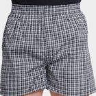 Men's Boxers, काला, small