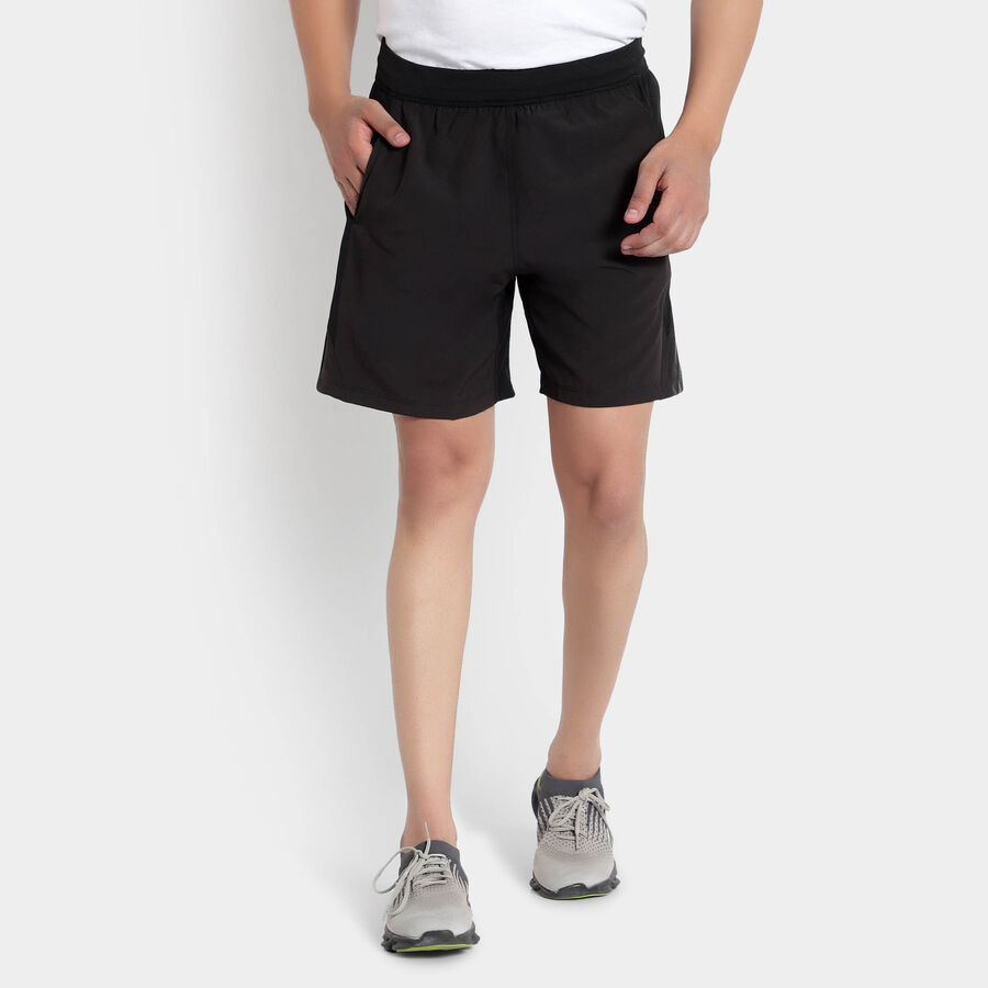 Solid Shorts, Black, large image number null