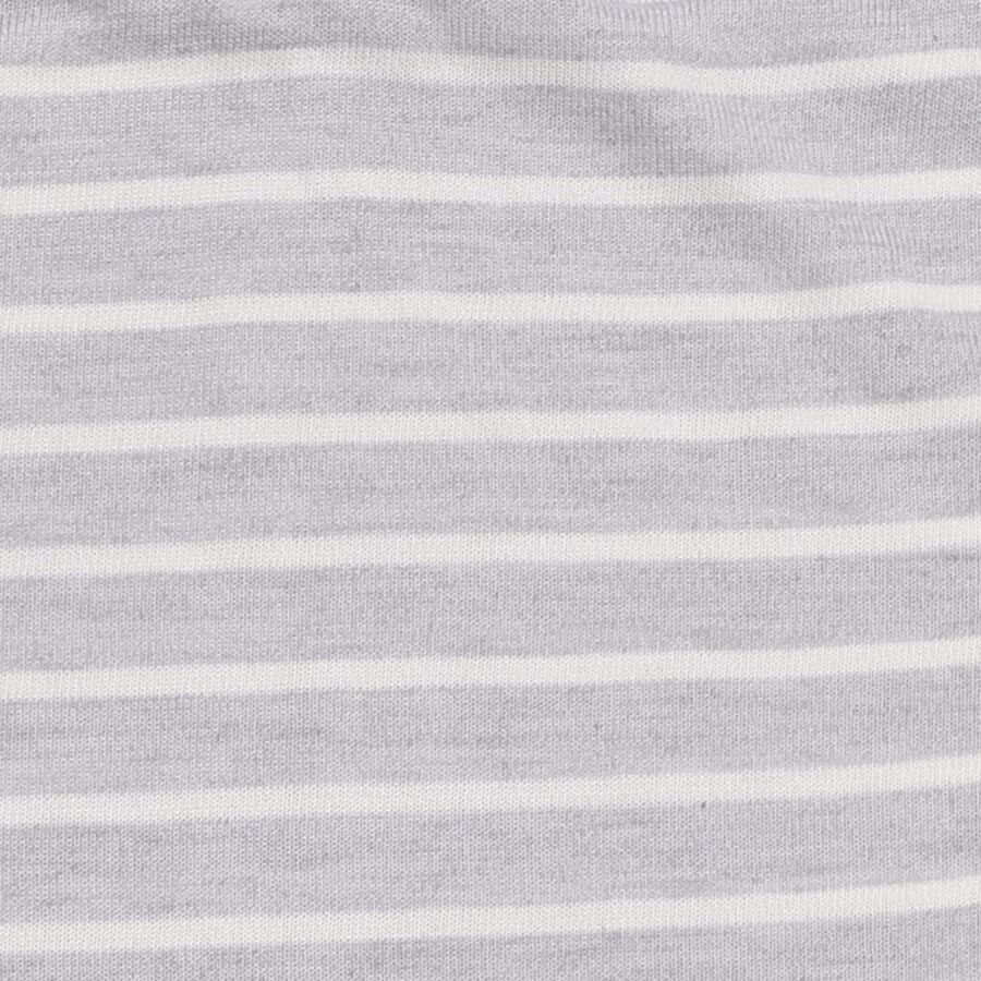 Boys Light Grey Turtleneck Striped Pullover, हल्का ग्रे, large image number null