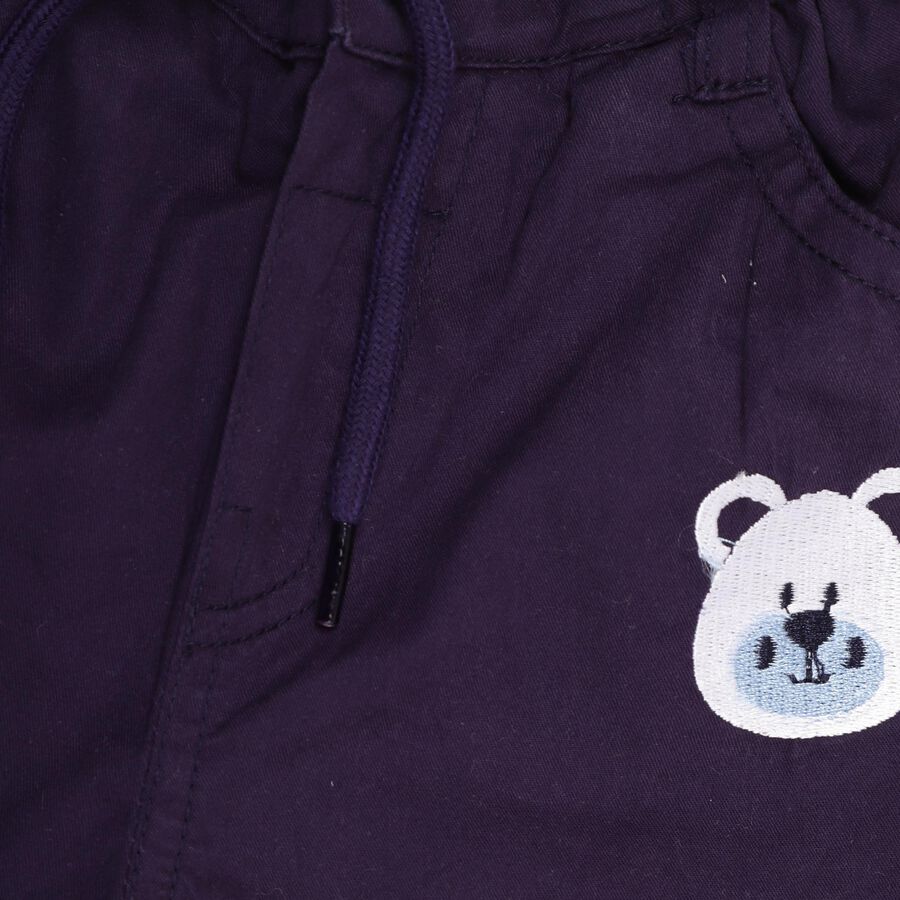 Infants' 100% Cotton Cotton Trousers , Navy Blue, large image number null