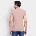 Men's Round Neck Half Sleeves T-Shirt, Beige, small image number null