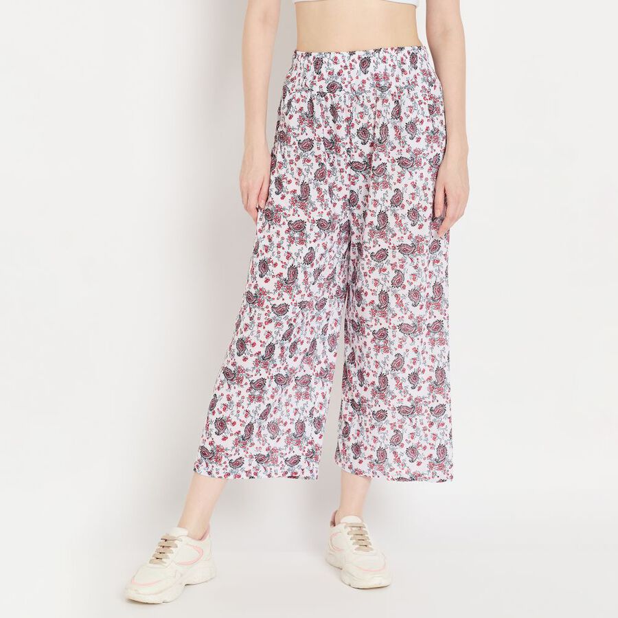 Ladies' Trousers, सफ़ेद, large image number null