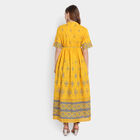 Cotton Empire Line Kurta, Mustard, small image number null