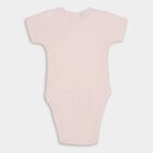 Infants' 100% Cotton Bodysuit , Light Pink, small