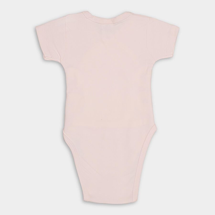 Infants' 100% Cotton Bodysuit , Light Pink, large