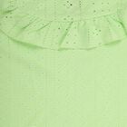 Girls' T-Shirt , हल्का हरा, small image number null