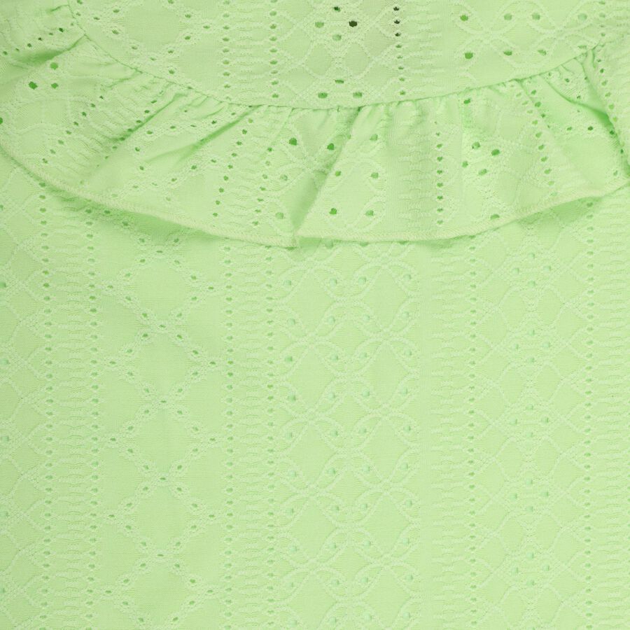 Girls' T-Shirt , हल्का हरा, large image number null