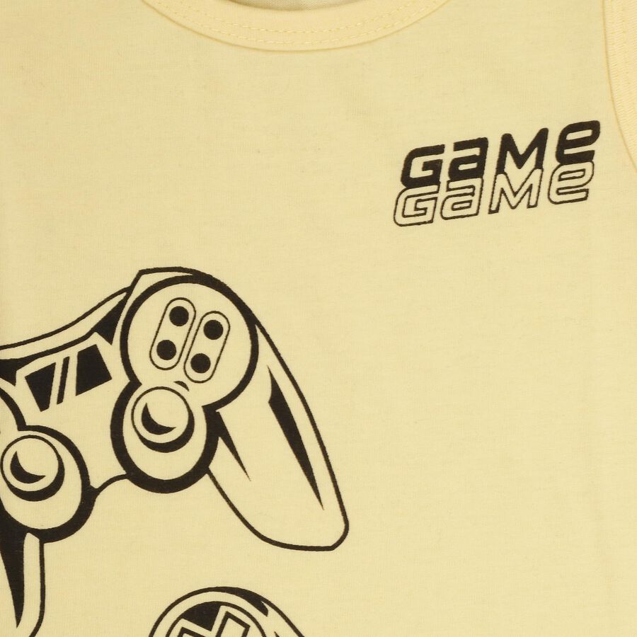 Boys' T-Shirt, Yellow, large image number null