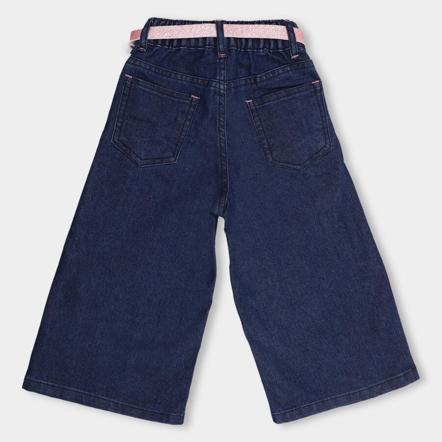 Girls' Jeans , Dark Blue, large image number null