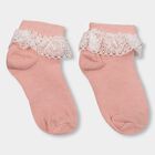 Girls' Socks , Pink, small image number null
