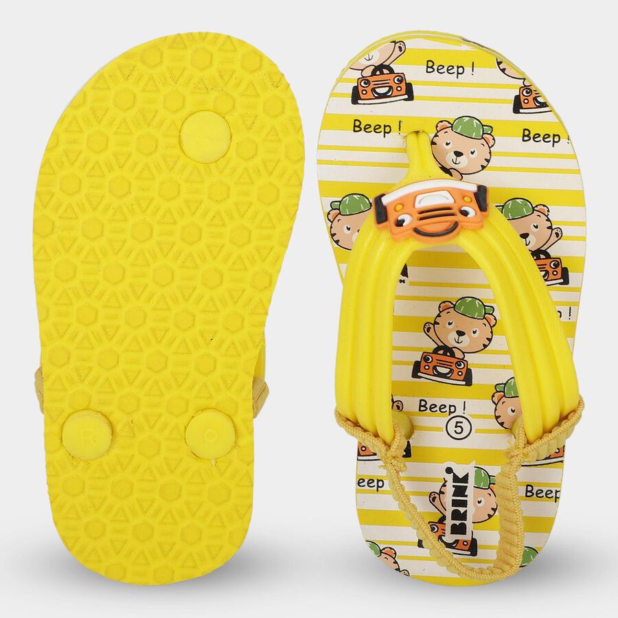 Boys' Slipper, पीला, large