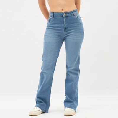 Ladies' 100% Cotton Jeans