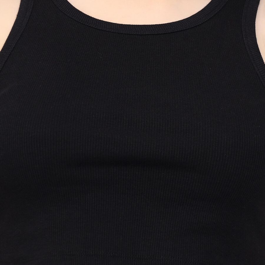 Ladies' Tank Top, Black, large image number null