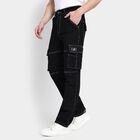 Men's 100% Cotton Skinny Jeans , Black, small image number null