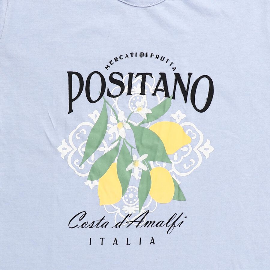 Girls' T-Shirt, Light Blue, large image number null