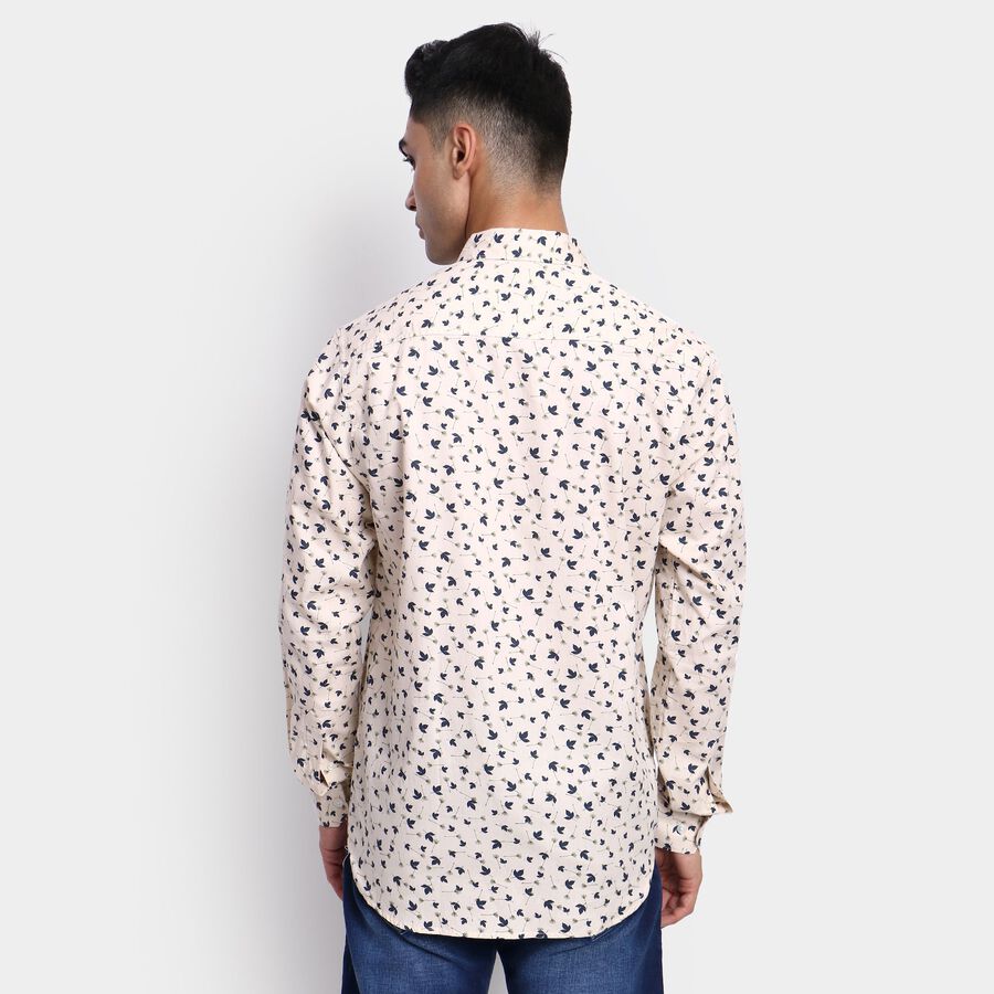 Men's 100% Cotton Casual Shirt, गहरा पीला, large image number null