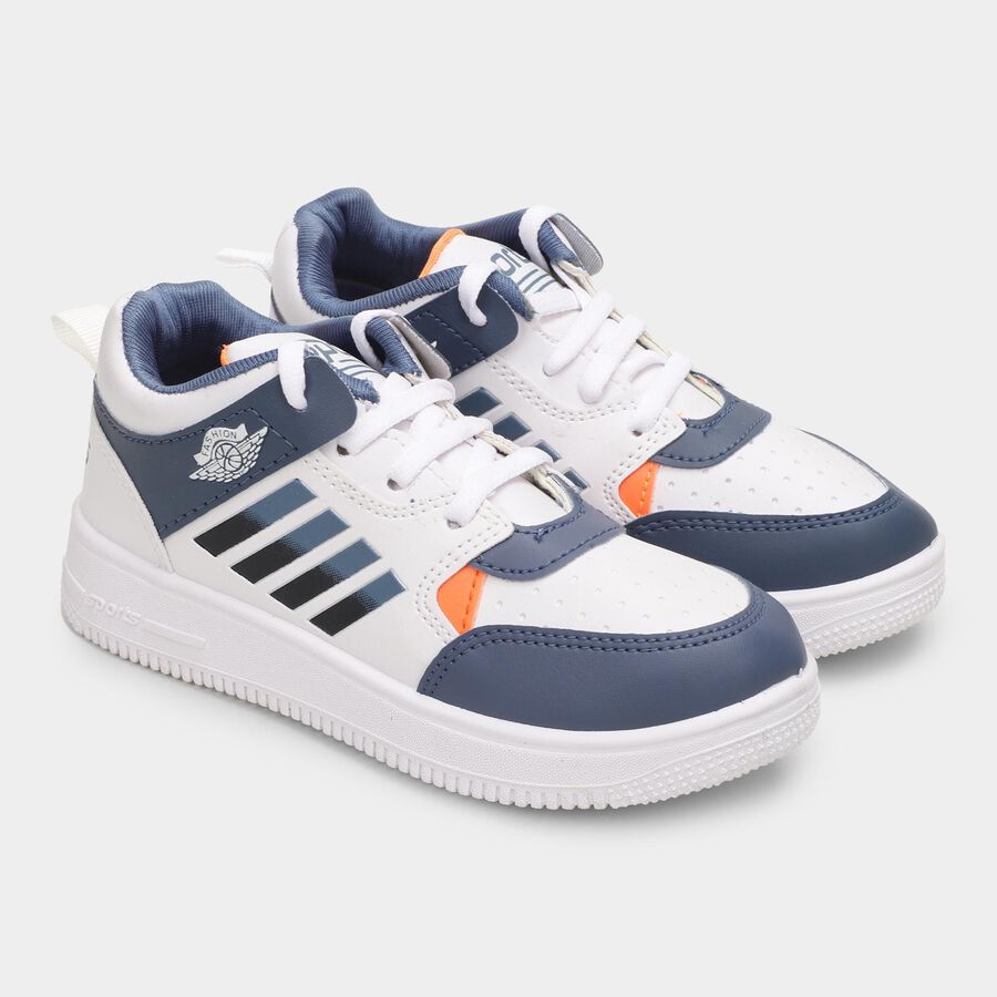 Boys' Sports Shoes, White, large image number null