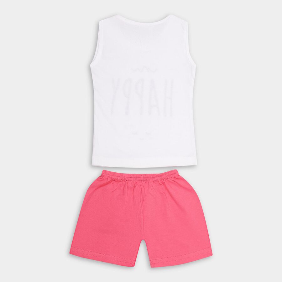 Infants' 100% Cotton Short Set , Pink, large image number null