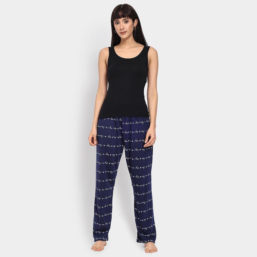 Ladies' Pyjama , Navy Blue, large image number null