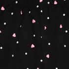 Girls' Pull Ups Shorts , काला, small image number null
