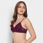 Ladies' Padded Bra, Wine, small image number null