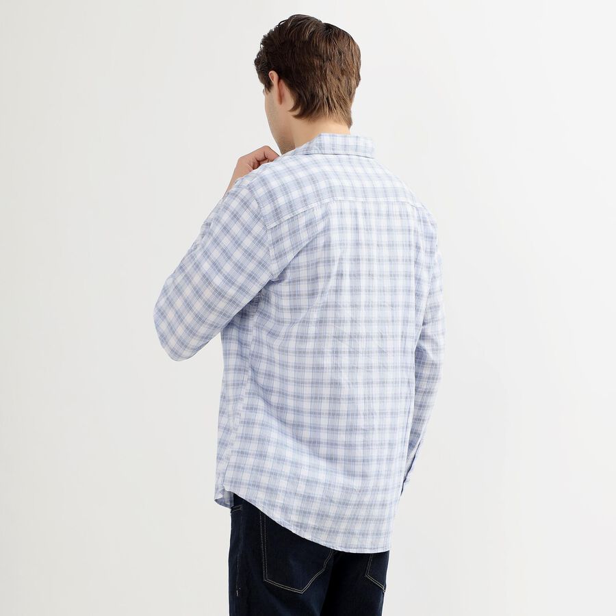 Men's Casual Shirt, Light Blue, large image number null