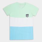 Boys' 100% Cotton Half Sleeves T-Shirt , Light Green, small image number null