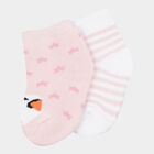 Infants Cotton Socks, Pink, small image number null
