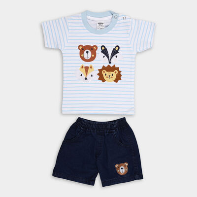 Infant Boy's Cotton Baba Suit