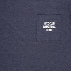 Boys' Navy Blue Round Neck Casual Full Sleeve T-Shirt, मध्यम नीला, small image number null