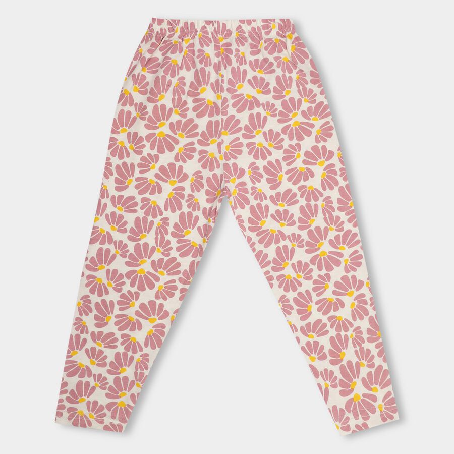 Girls' Pyjama , White, large