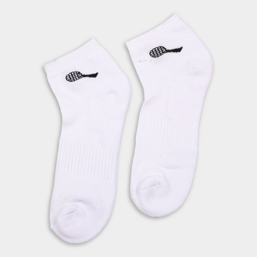Men's Socks (Pack of 2), White, large