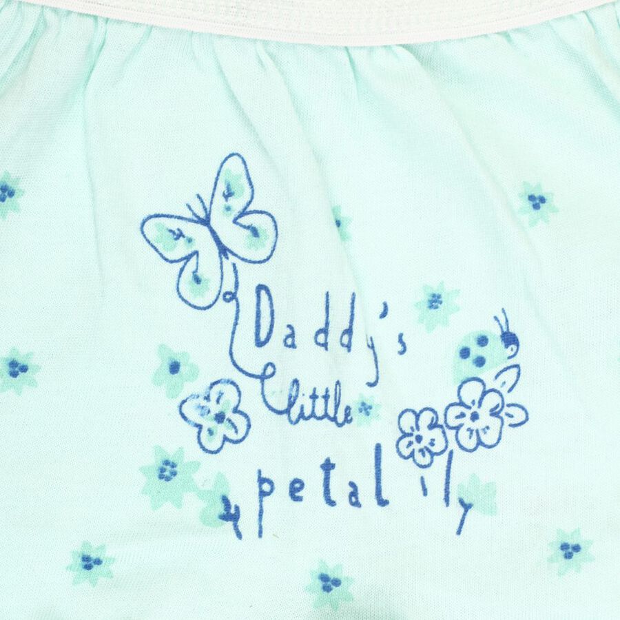 Infants' Cotton Bloomer, Light Green, large image number null