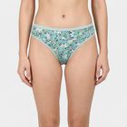 Women's Mint Green Printed Panty, Light Green, small