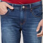 5 Pocket Skinny Fit Jeans, Light Blue, small image number null
