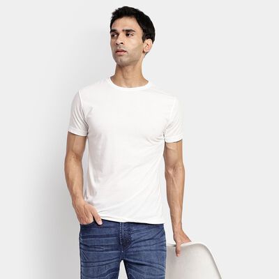 Men's Round Neck Half Sleeves T-Shirt