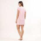 Women's Muted Lavender Sleeveless Casual Nighty, गुलाबी, small