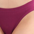 Ladies' 100% Cotton Panty&nbsp;&nbsp;, Wine, small