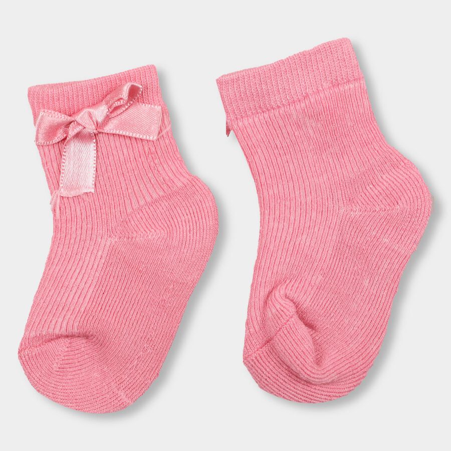 Infants' Socks (Pack of 2), Pink, large image number null