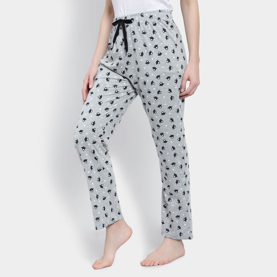 All Over Print Pyjama, Melange Light Grey, large image number null