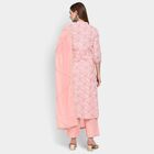 Ladies' 100% Cotton Kurta , हल्का गुलाबी, small image number null