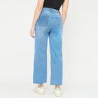 Women's Muted Denim Blue Slim Fit Jeans, Light Blue, small