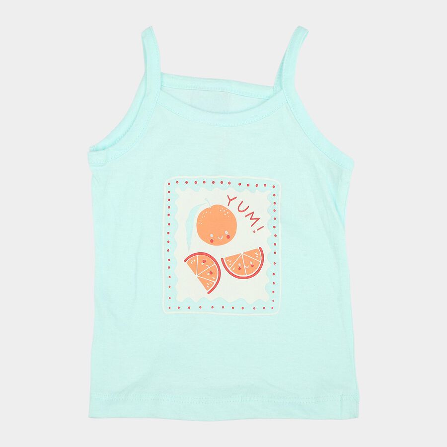 Infants' Vest, Aqua, large