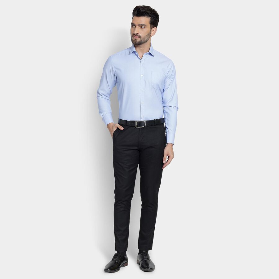 Men's Formal Shirt , Mid Blue, large image number null
