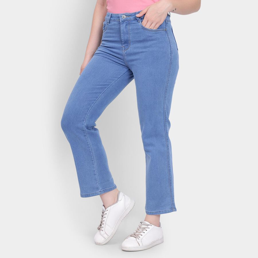 Ladies' Jeans , आइस ब्लू, large image number null