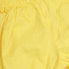 Infant Girls' 100% Cotton Short Set , पीला, small image number null