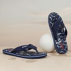 Men's Slipper, नेवी ब्लू, small