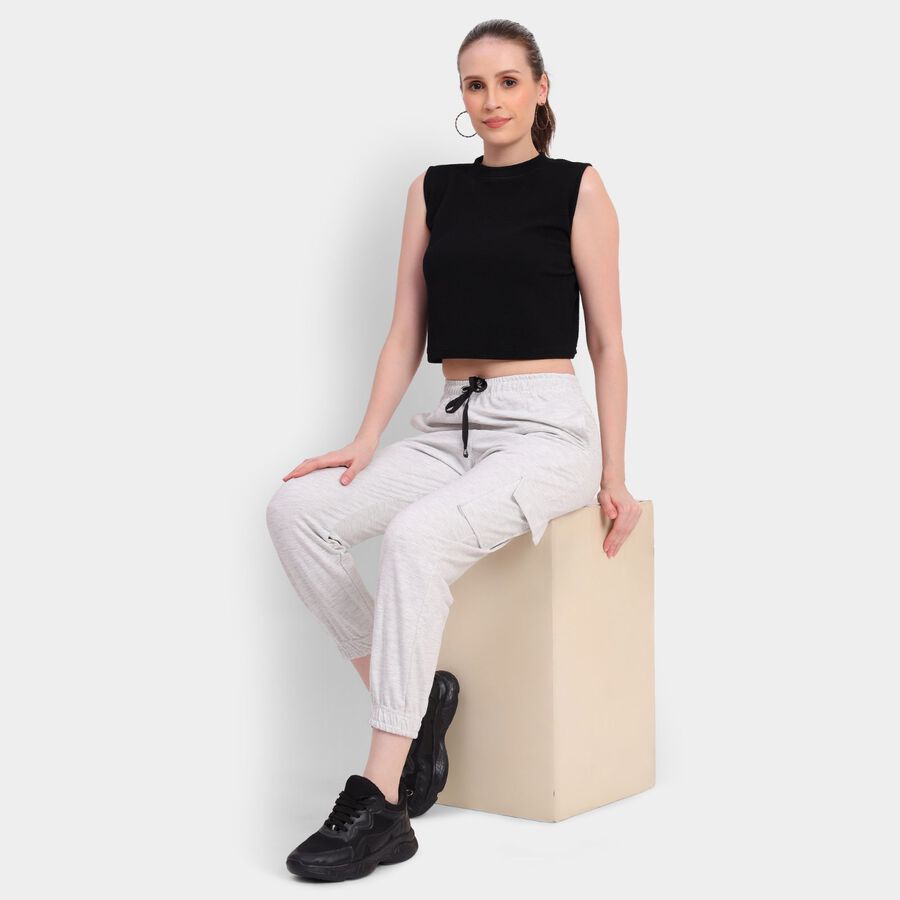 Ladies' Track Pants, एक्रू मिश्रित, large image number null